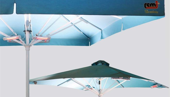 IR Heaters for Remi Parasols