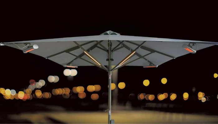 LED lights for REMI parasols