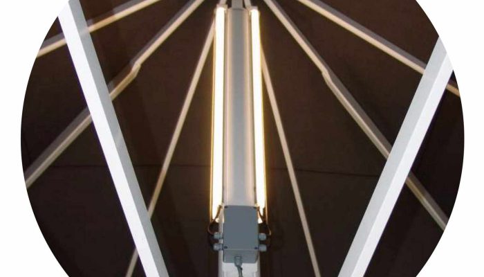 LED lights for REMI parasols